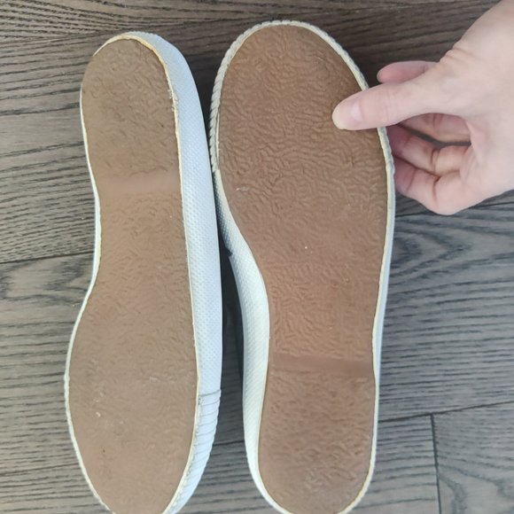 TRETORN Leather metallic dark grey/pewter sneakers size 9 UNWORN - Picture 4 of 8